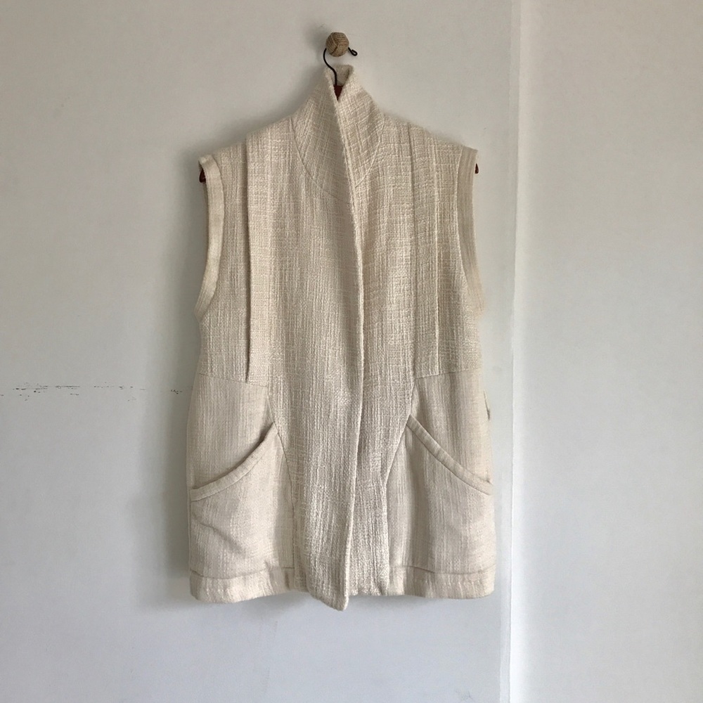 Iro Woven long vest - Picture 3 of 7